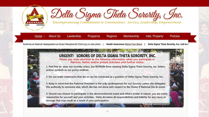 Illustration for article titled First Black Sororities Tell Members Not to Wear Logos While Protesting